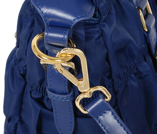 2014 Replica Designer Gaufre Nylon Fabric Tote Bag BN1336 royablue